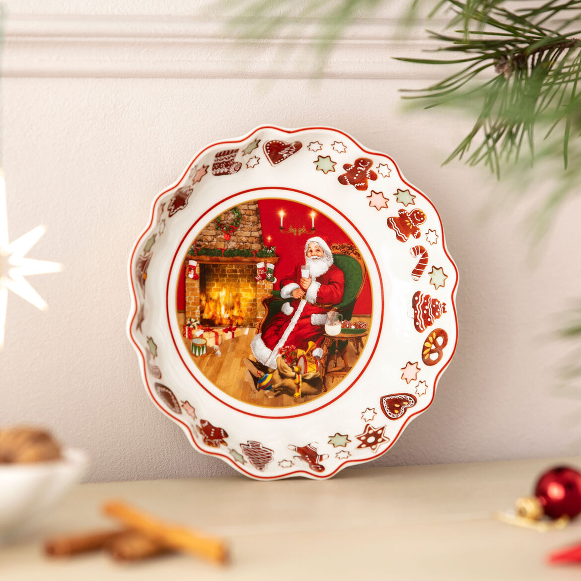 VILLEROY & BOCH Annual Christmas Edition 2023 Ciotola Coppa 16,5cm Porcellana Tavola di Natale