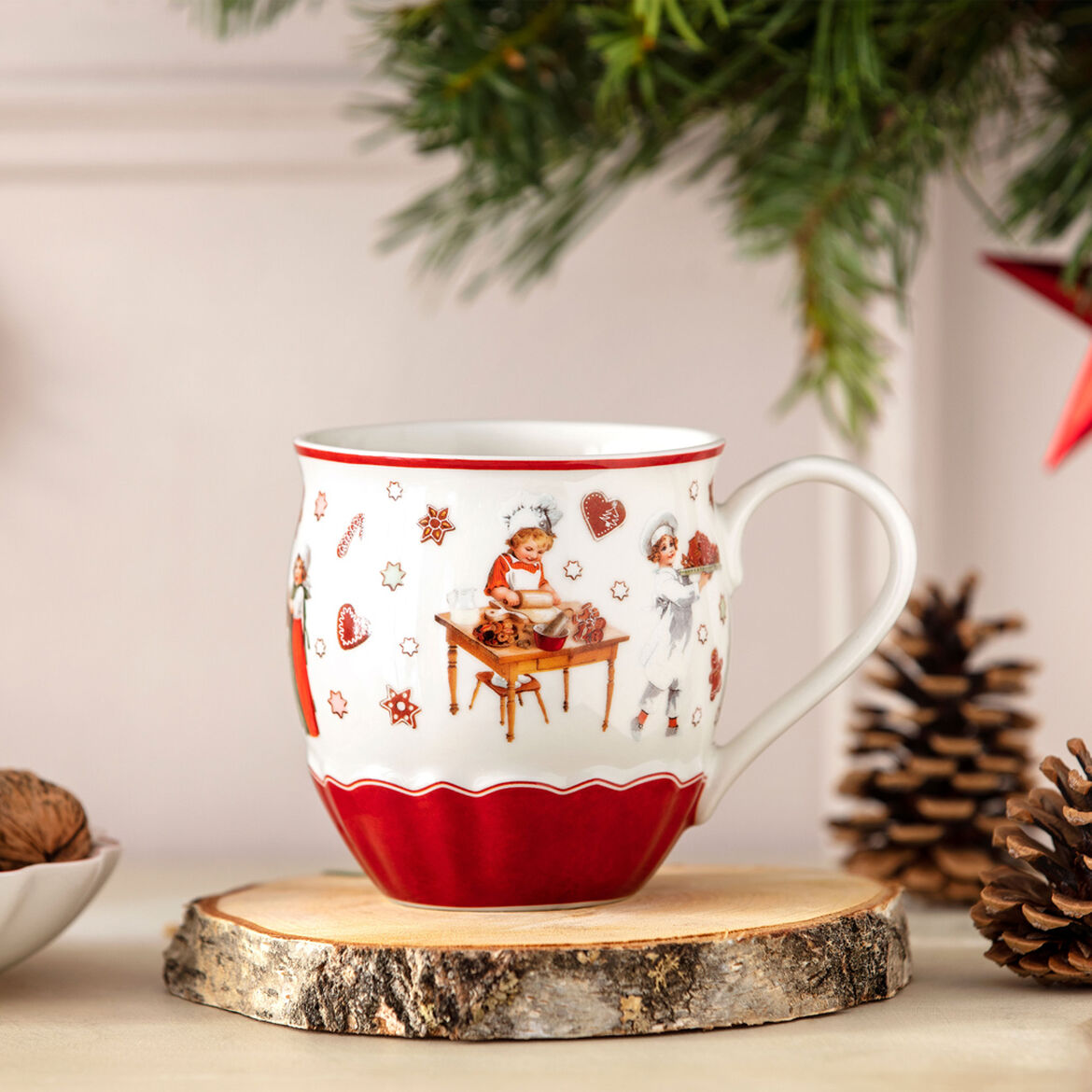 VILLEROY & BOCH Annual Christmas Edition 2023 Tazza MUG 380ml Porcellana Tavola di Natale
