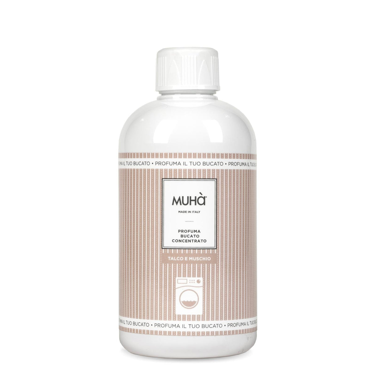 MUHA' Laundry Perfume Washing Machine 400ml Talc and Musk