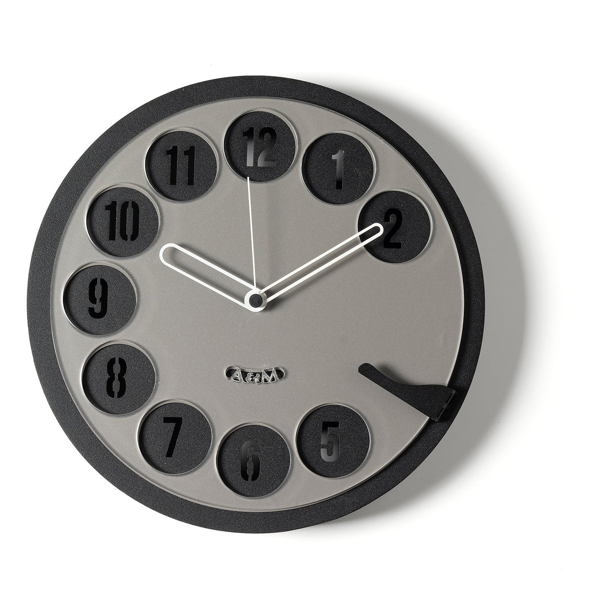 ARTI & MESTIERI Orologio Vintage Call Me Nero Fango 30x30cm