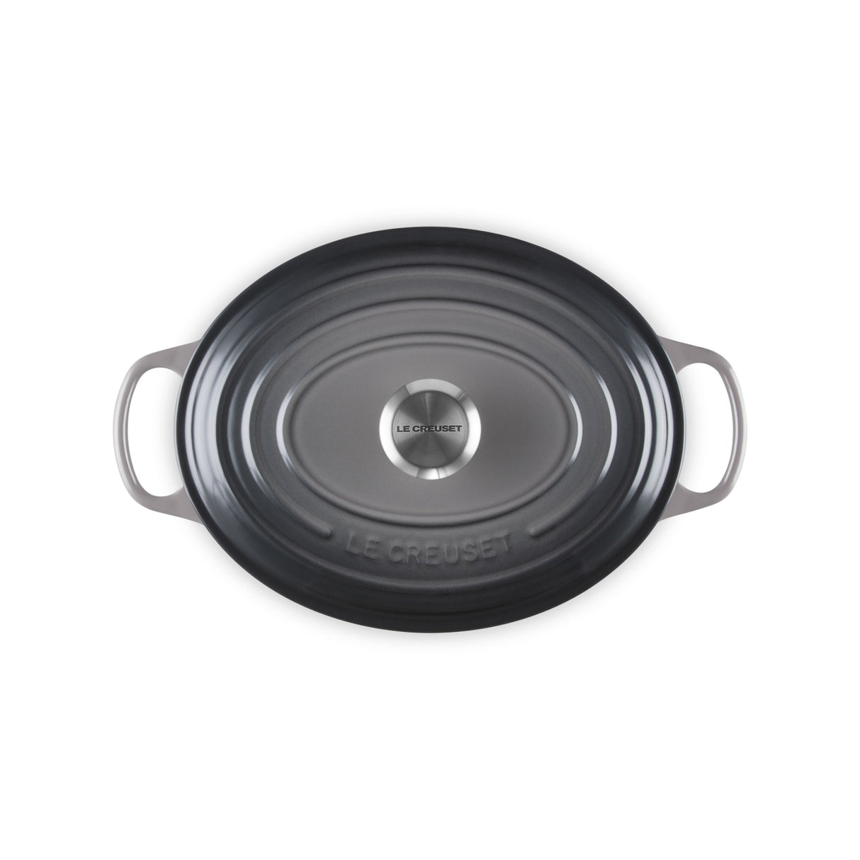 LE CREUSET Cocotte Ovale Evolution 29cm Flint Ghisa Vetrificata