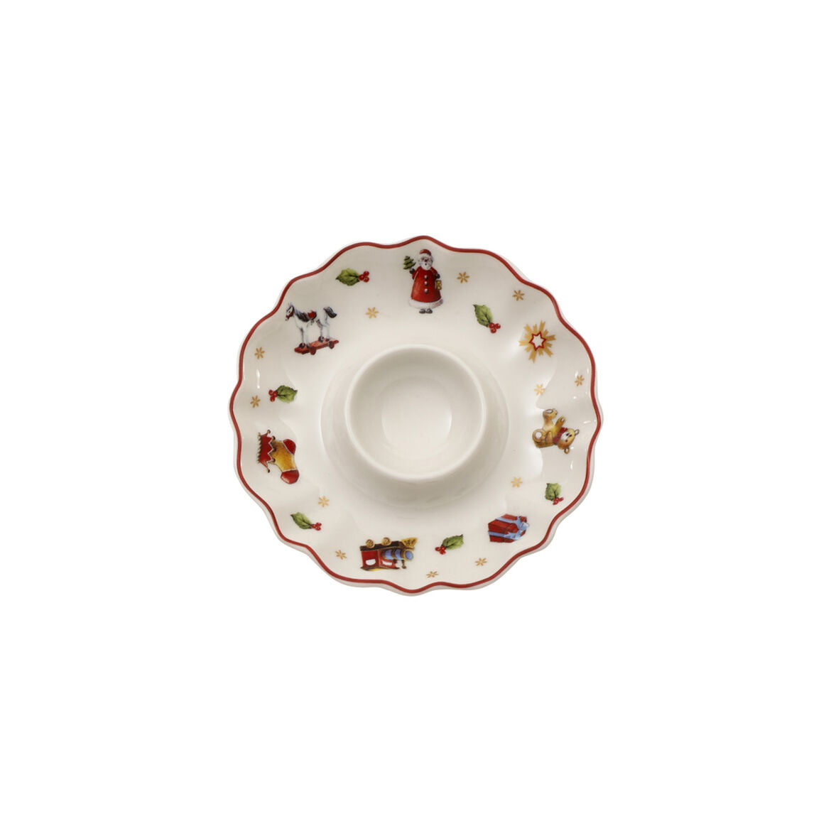 VILLEROY & BOCH Toy's Delight Portauovo 11cm Porcellana Tavola di Natale