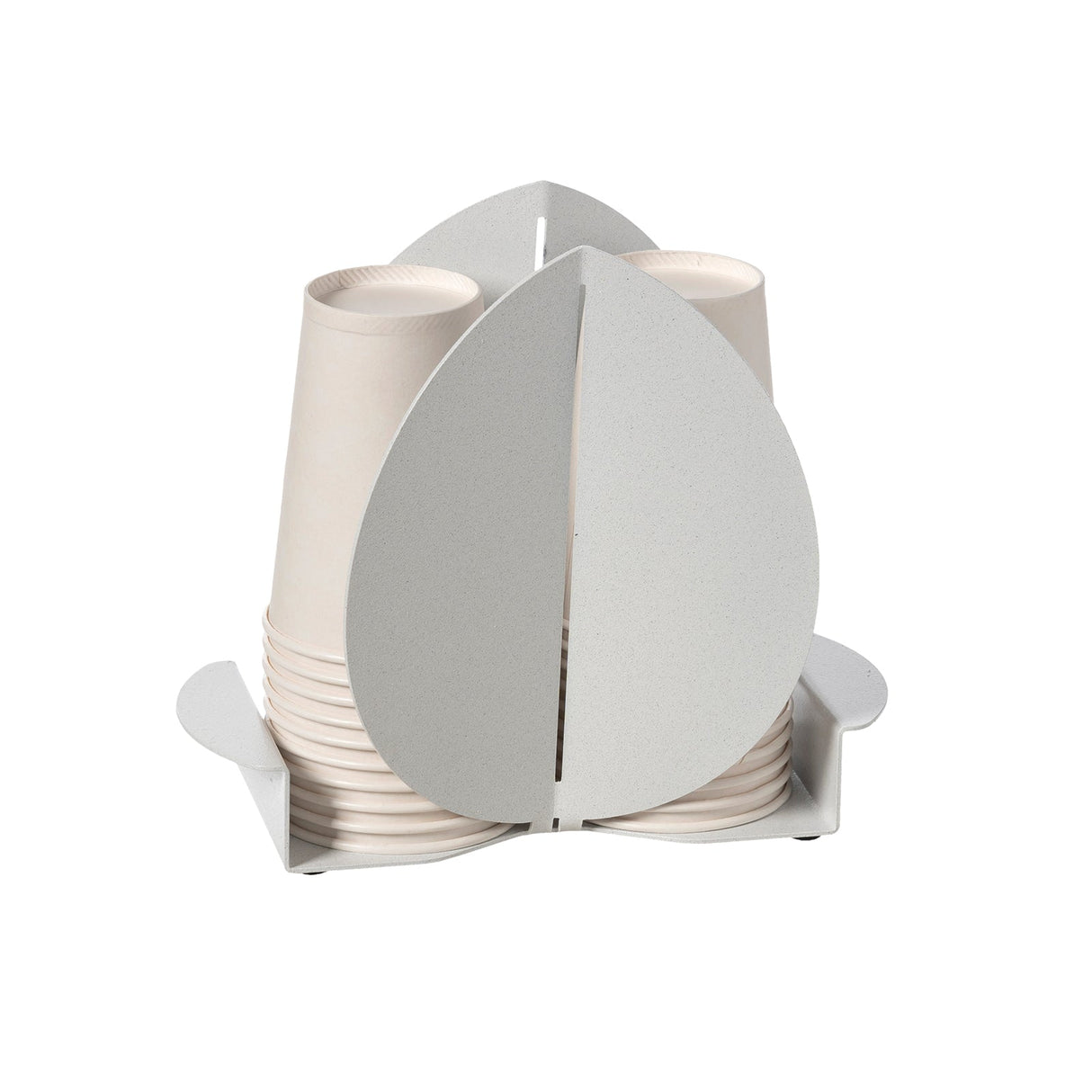 ARTI & MESTIERI Porta Bicchieri Ficus Bianco Marmo