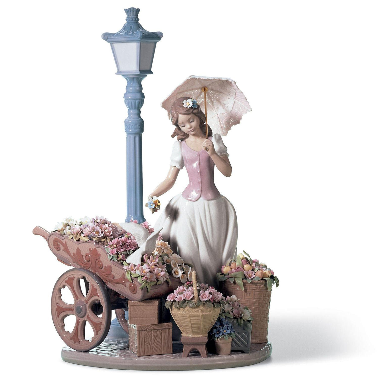 LLADRO' Scultura Fiori per Tutti 38x26cm Porcellana