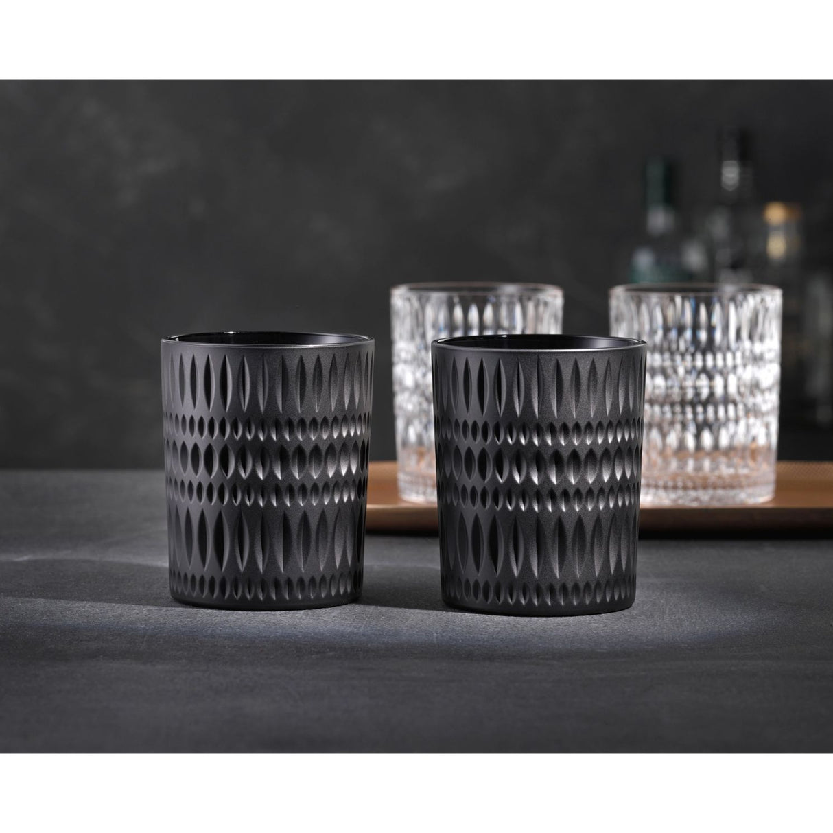 NACHTMANN Ethno Tumbler Bicchiere Acqua Whisky Set 2 Pezzi 304ml Cristallo