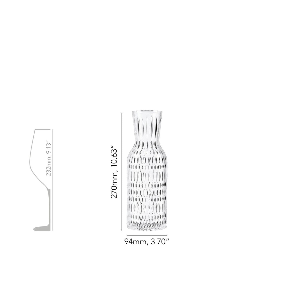 NACHTMANN Ethno Brocca Caraffa 1L Cristallo