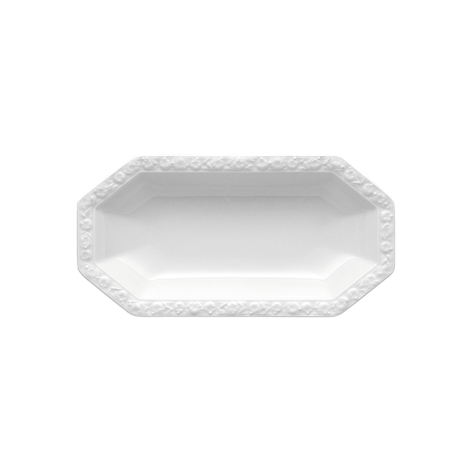 Rosenthal Maria Beilagenplatte – 25,5 X 13 Cm, Weiß, Spülmaschinenfest, Mikrowellengeeignet