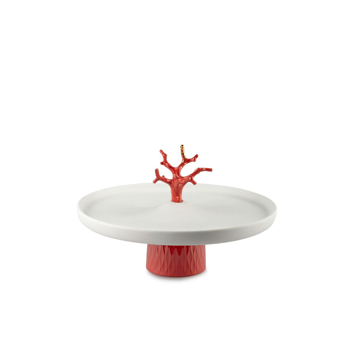 LLADRO' Centro Tavola Coral 25x39cm Porcellana