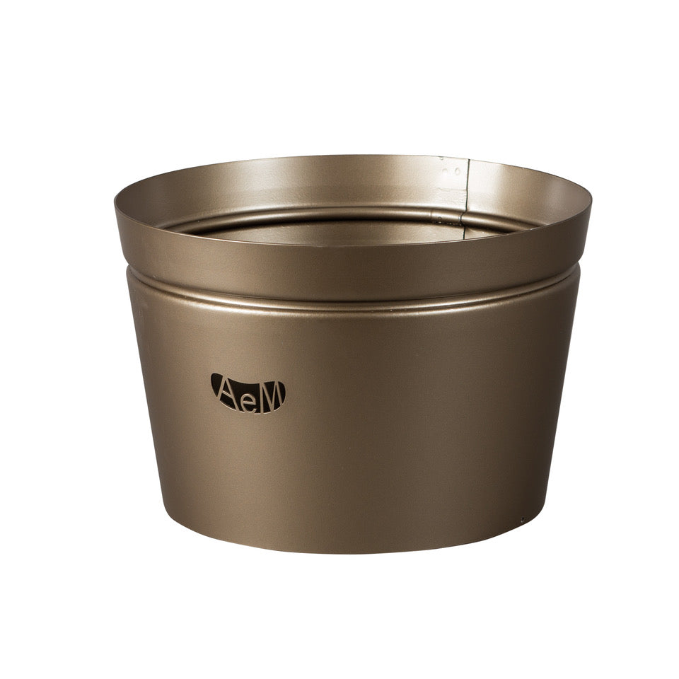 ARTI & MESTIERI Vaso Portalampada Bronzo 37x25cm