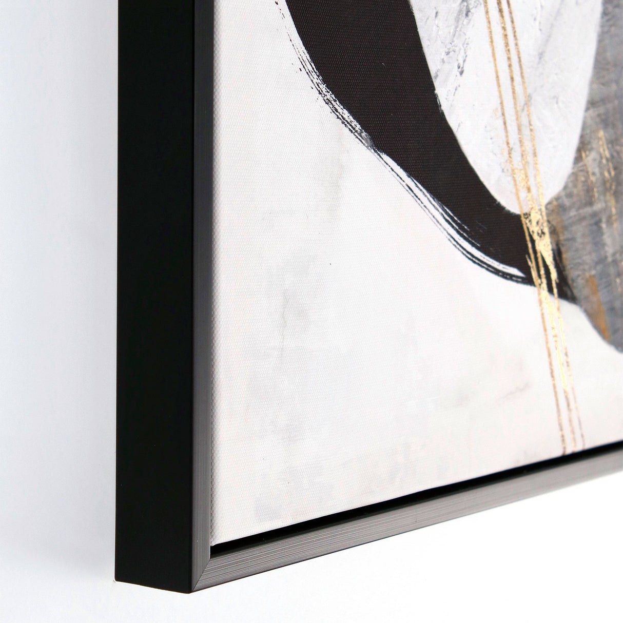 BIZZOTTO Framework Painting Print on Canvas Sketch 50x50cm Pine Wood