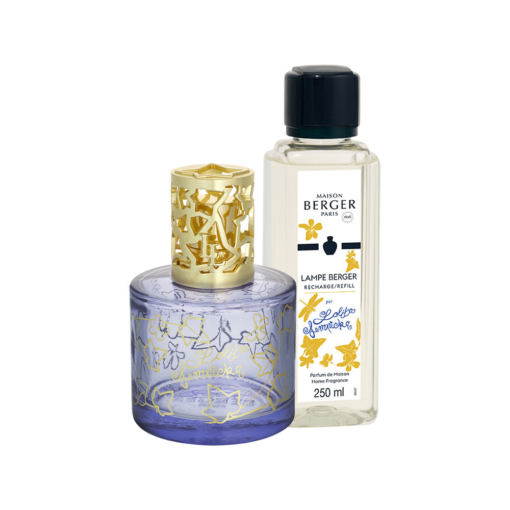 LAMPE BERGER Lampada Catalitica Pure Lolita Lempicka Parme con Flacone 250ml Lolita Lempicka