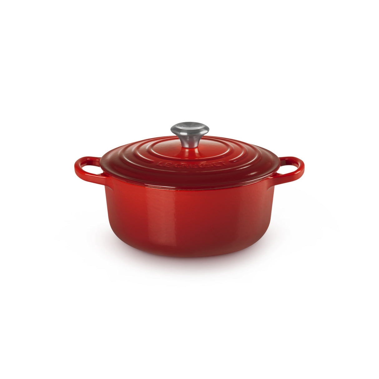 LE CREUSET Cocotte Rotonda Evolution 20cm Ciliegia Ghisa Vetrificata