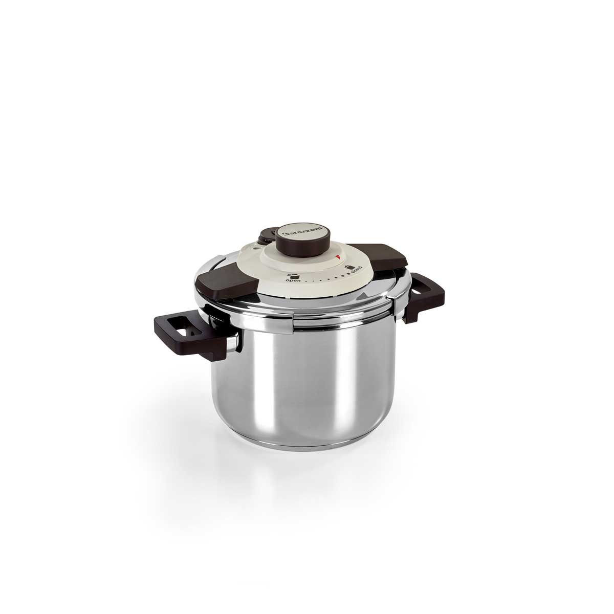 BARAZZONI Facile Dual System Pressure Cooker 6 L Stainless Steel 22cm