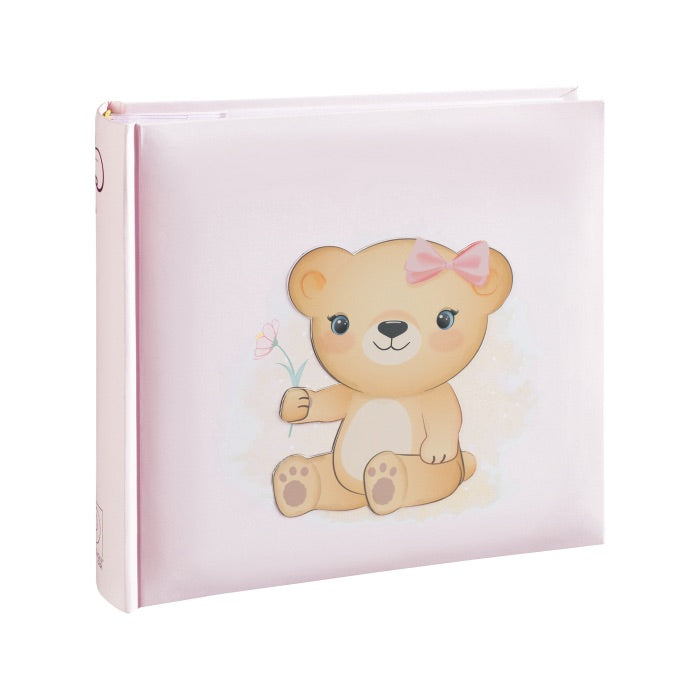 MASCAGNI CASA Album Fotografico 100 Foto Orsetta 13x19cm con Memo Rosa