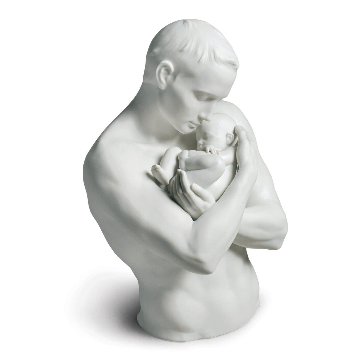 LLADRO' Figurina Protezione Paterna 31x22cm Porcellana