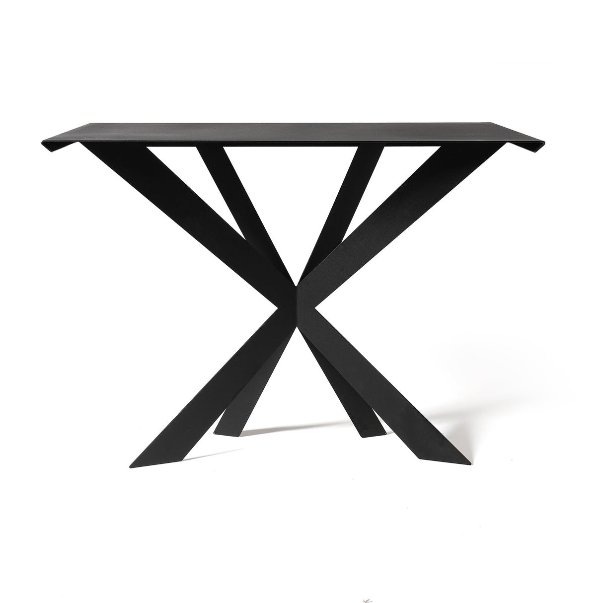 ARTI & MESTIERI Consolle di Design Zeus Nero 110x35cm