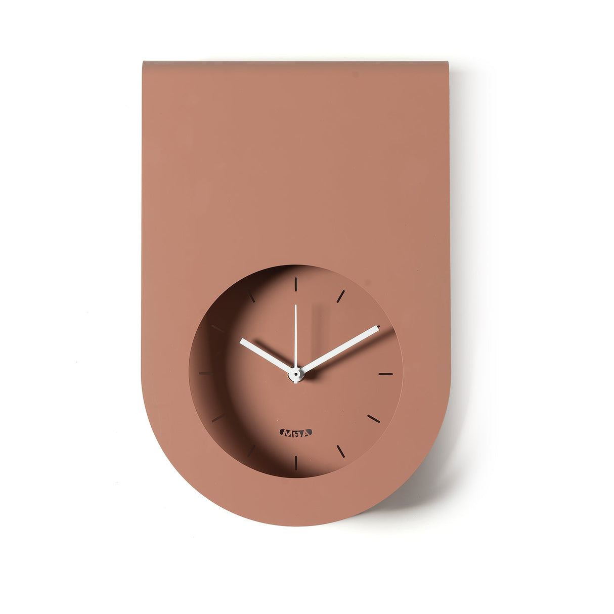 ARTI & MESTIERI Orologio di Design Minimal Lembo Mocha Mousse 32x21cm