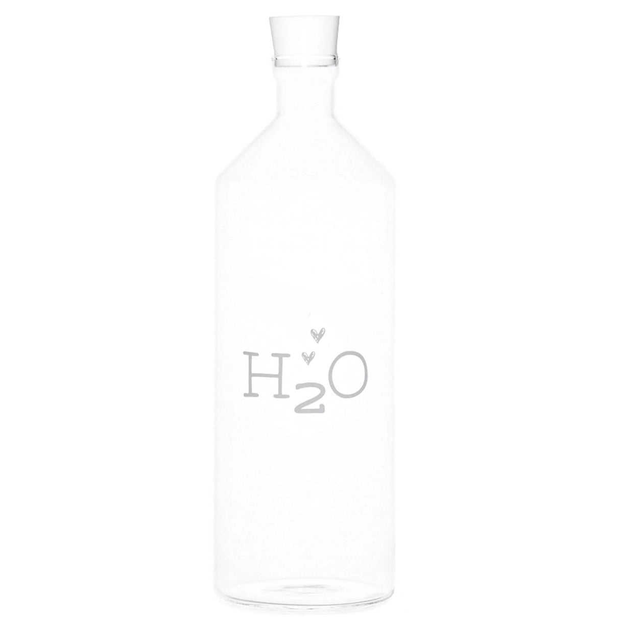 SIMPLE DAY H2O Glass Bottle 1.4 Liters Borosilicate Glass