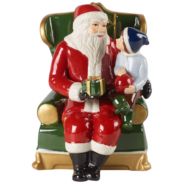 VILLEROY & BOCH Christmas Toy's Santa Claus in Armchair Decoration 1483276636