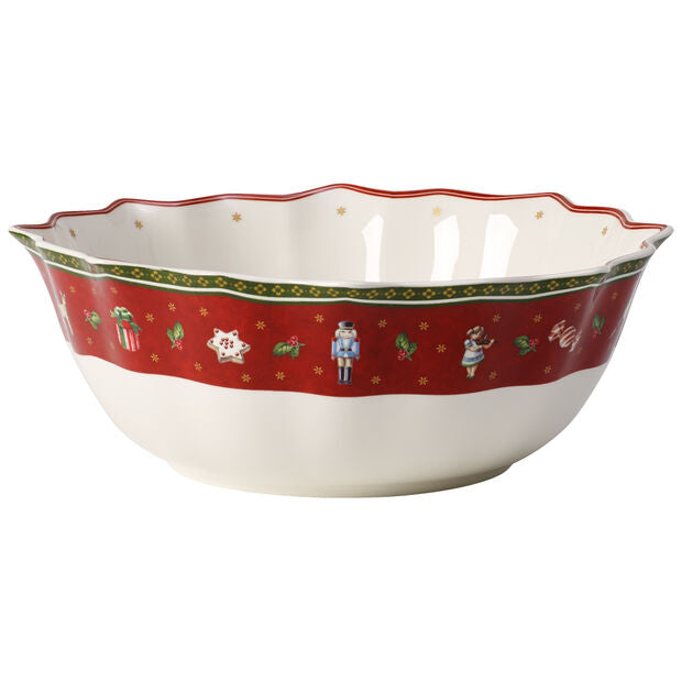 VILLEROY & BOCH Toy's Delight Insalatiera Ciotola Coppa 25cm Tavola di Natale