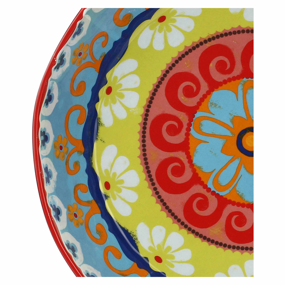 ROSE & TULIPANI Nador Ciotola Coppa Spaghettiera 37cm Melamina