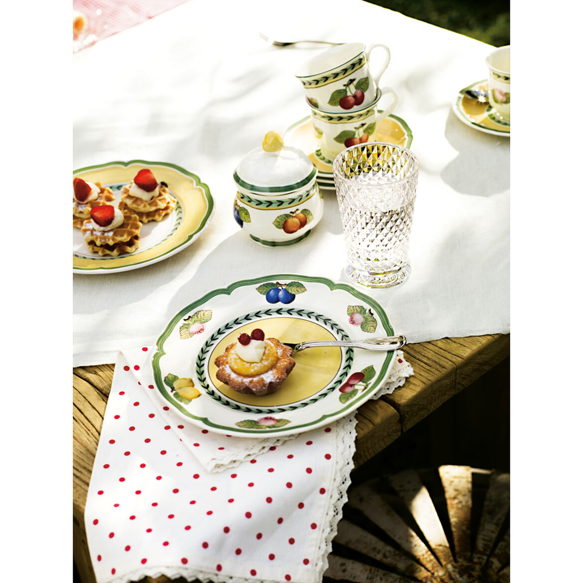 VILLEROY & BOCH French Garden Fleurence Breakfast Plate 21cm Porcelain