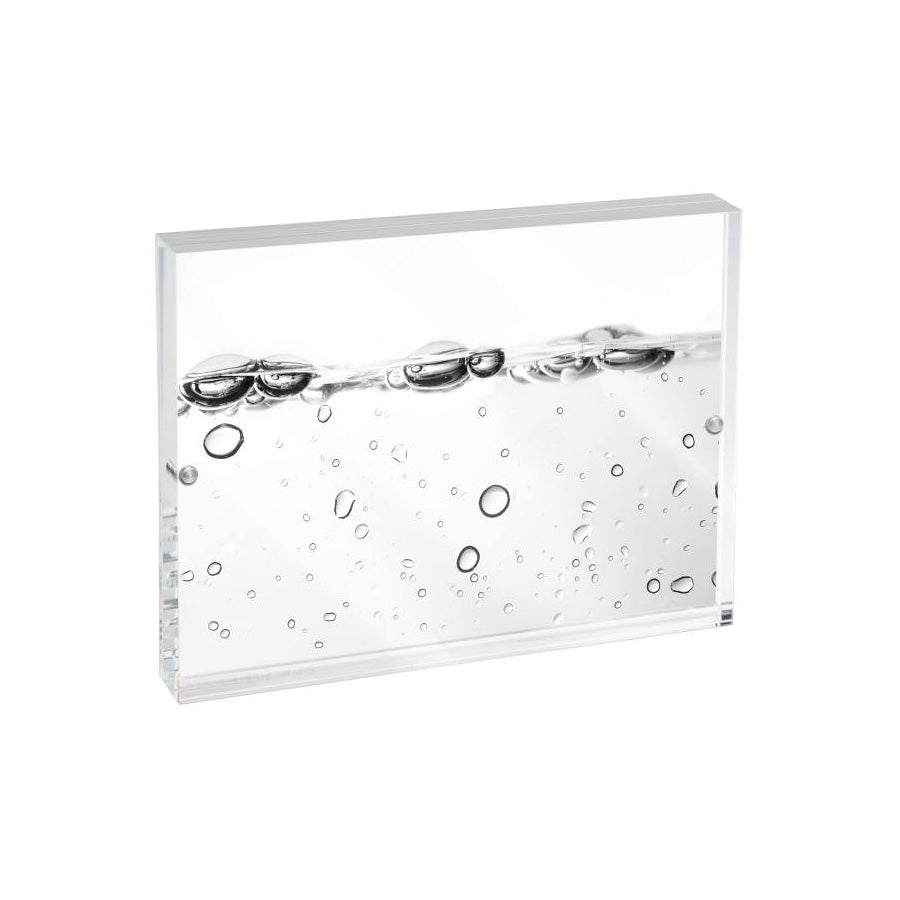 Portafoto magnetico Mascagni Casa in acrilico trasparente 17,5x23 cm
