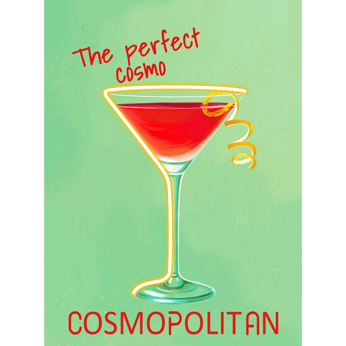 PALAIS ROYAL Quadro Stampa su Tela con LED Cosmopolitan 60x80cm