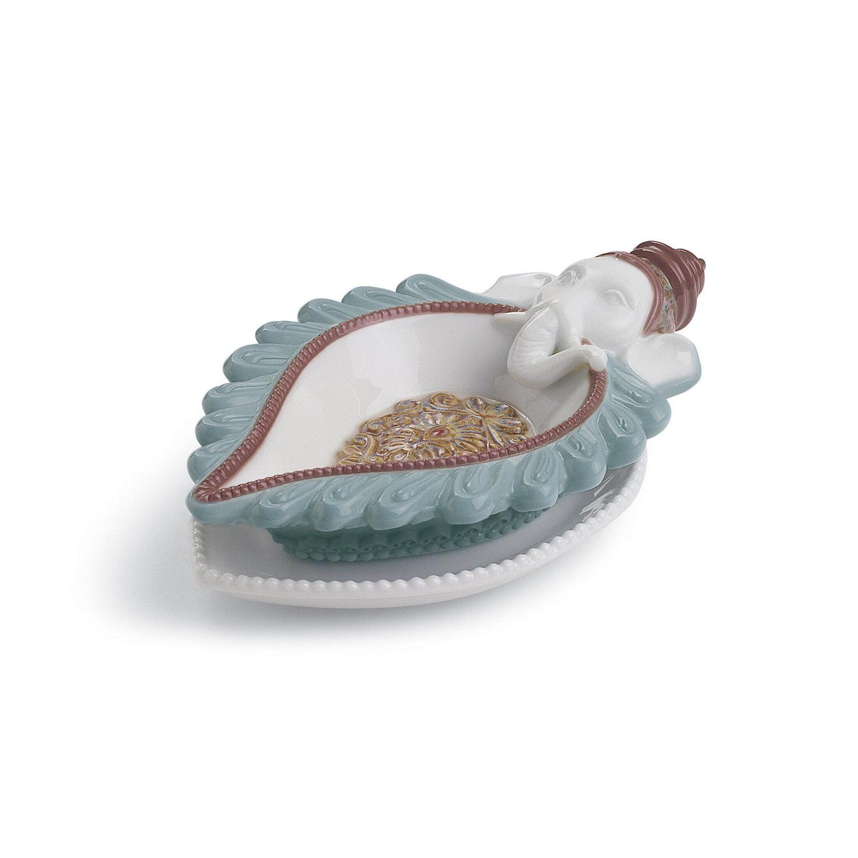 LLADRO' Figurina Diya Ganesha 4x15cm Porcellana