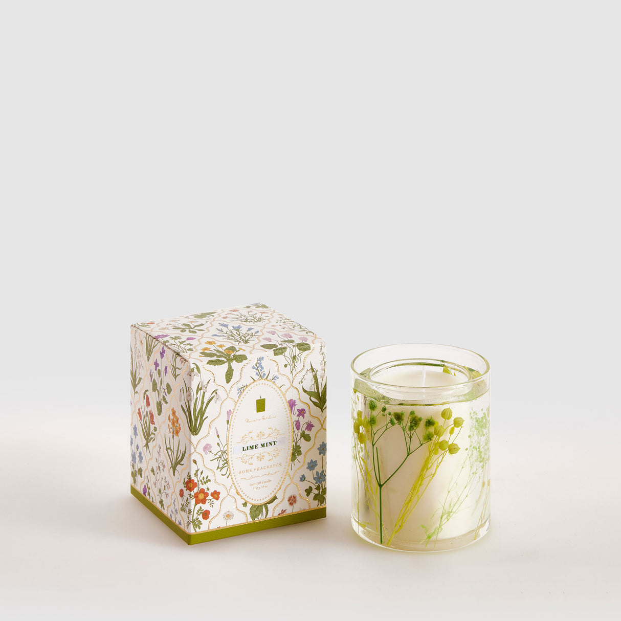 EDG Enzo De Gasperi Candela Profumata Florette 9cm 38 Ore Lime Mint