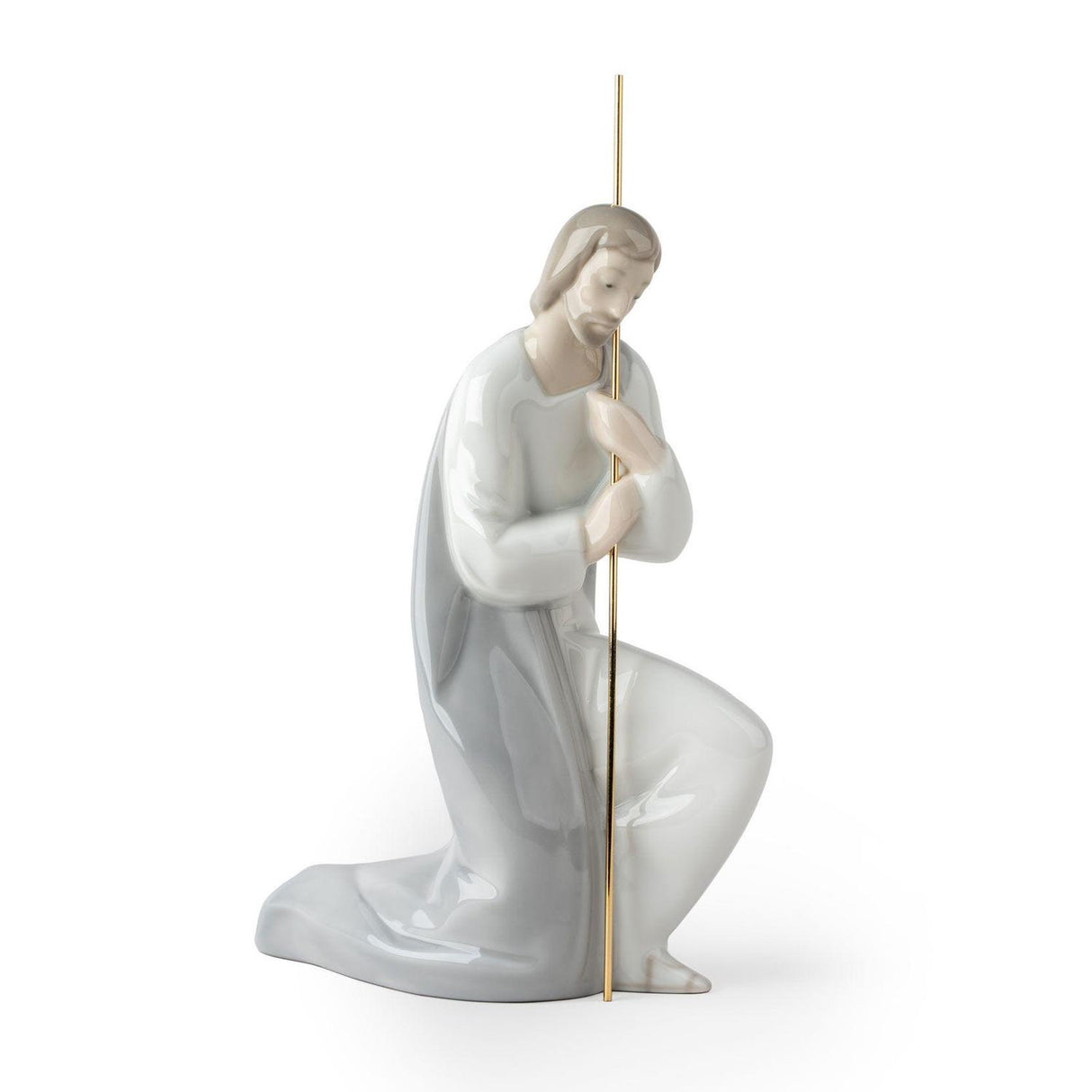 LLADRO' Figurina Natività San Giuseppe III 23x14cm Porcellana