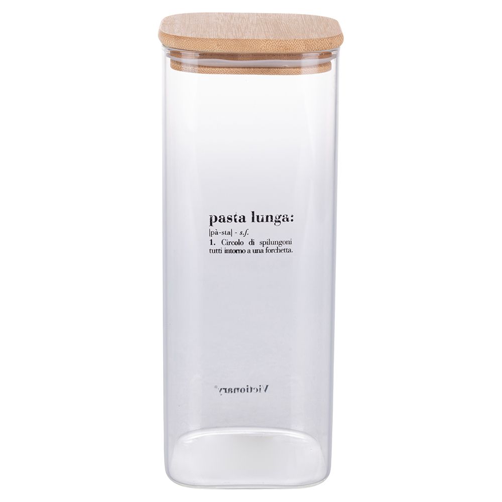 VILLA D'ESTE HOME TIVOLI Victionary Barattolo Contenitore Pasta Lunga 26cm Vetro