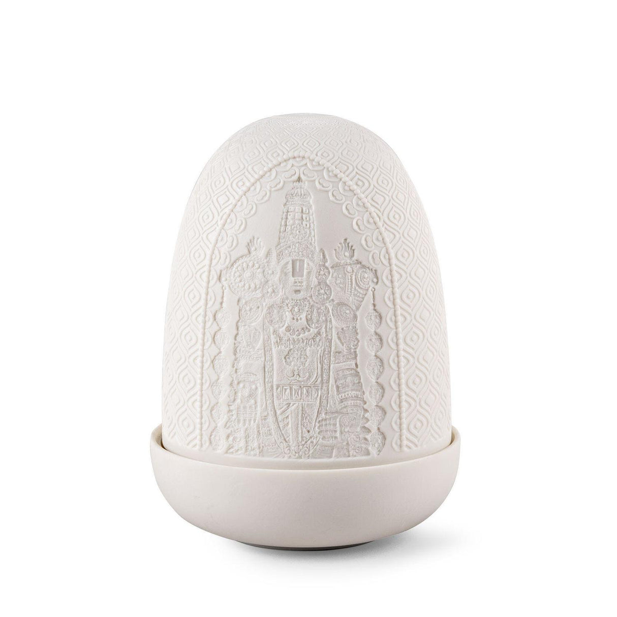 LLADRO' Lampada da Tavolo Lord Balaji Dome 15x11cm Porcellana