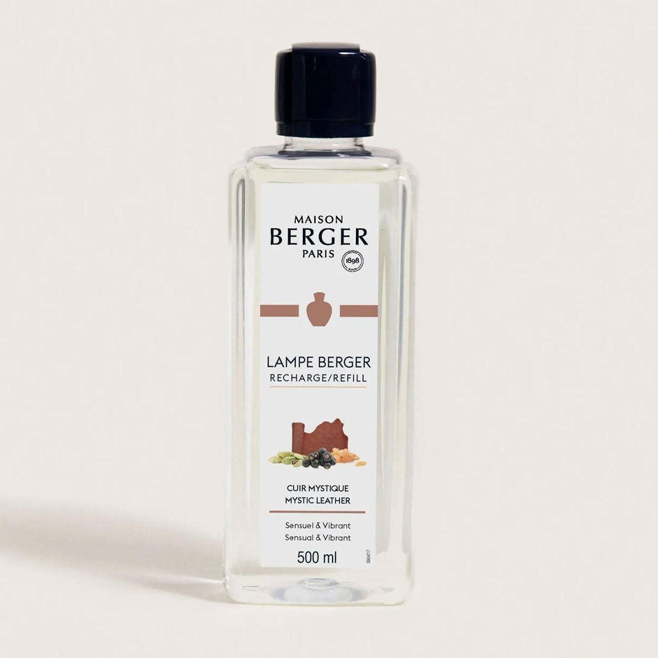 LAMPE BERGER Ricarica per Lampada Catalitica 500ml Cuir Mystique
