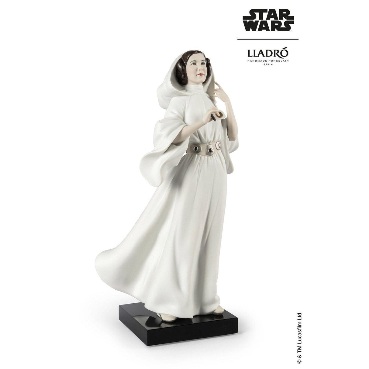 LLADRO' Scultura Princess Leia™'S New Hope 35x14cm Porcellana
