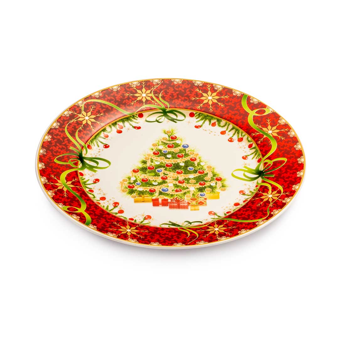 LAMART - Dessert plate 20cm - Christmas