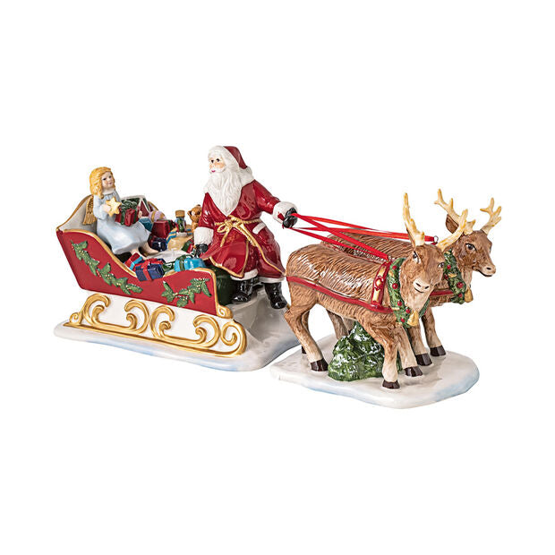 VILLEROY & BOCH Christmas Toys Sleigh Nostalgia Christmas Decoration 36x14x17cm