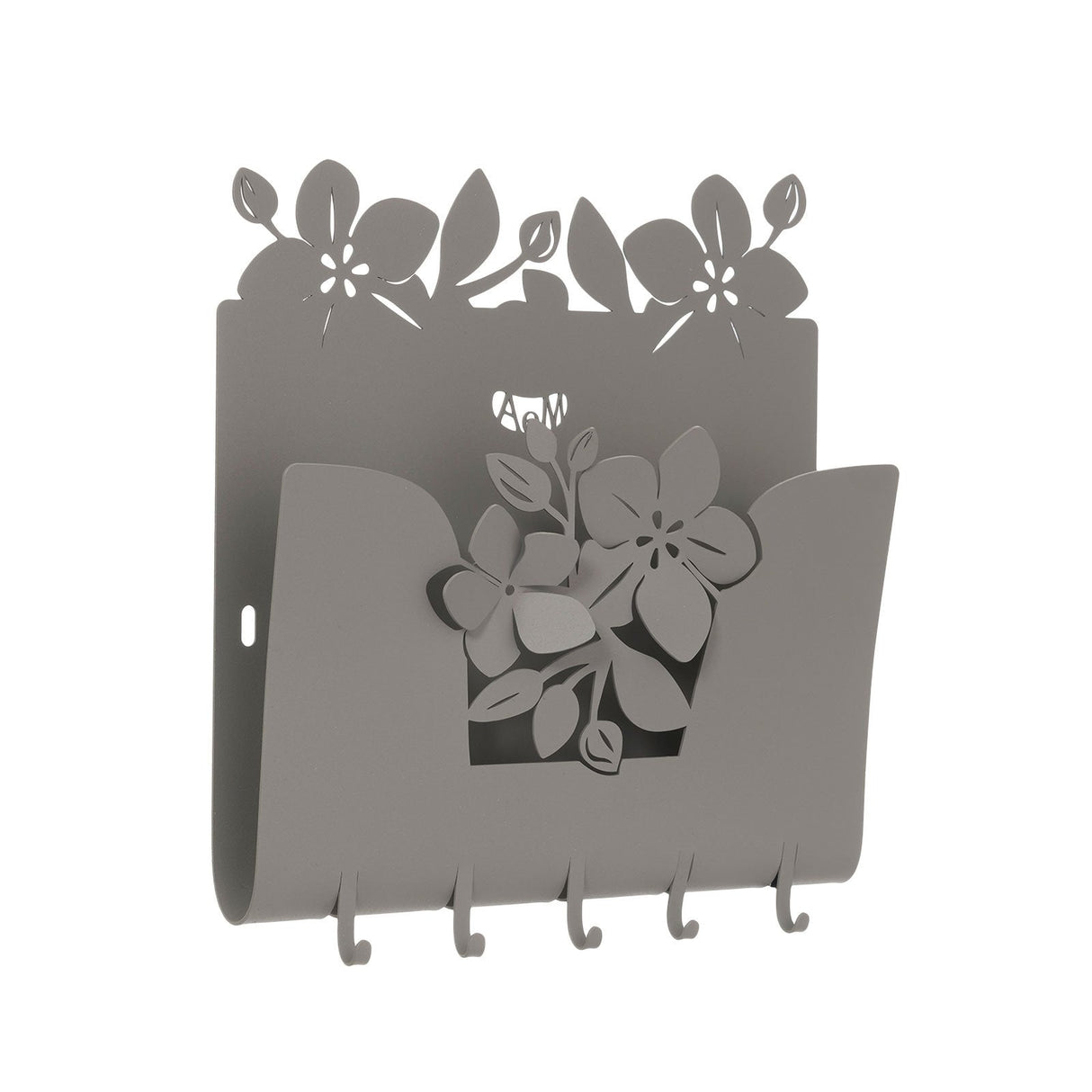 ARTI & MESTIERI Cassetta Portachiavi Moderna Fior di Loto Fango