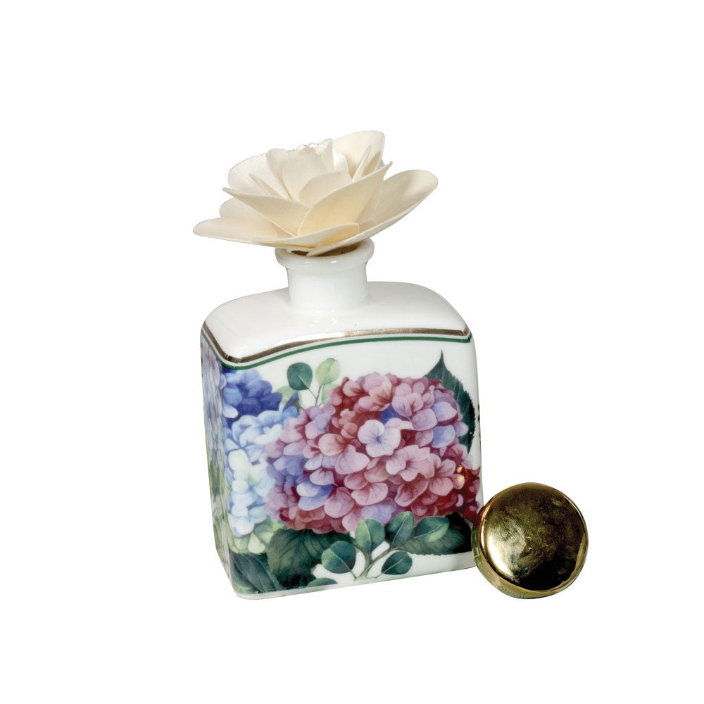 BRANDANI Flora Diffusore di Fragranza con Bastoncini 7,5x11cm Porcellana