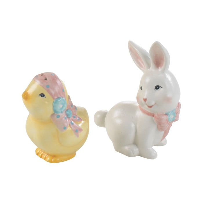 MASCAGNI CASA Set Sale e Pepe Coniglio e Papera Tavola di Pasqua