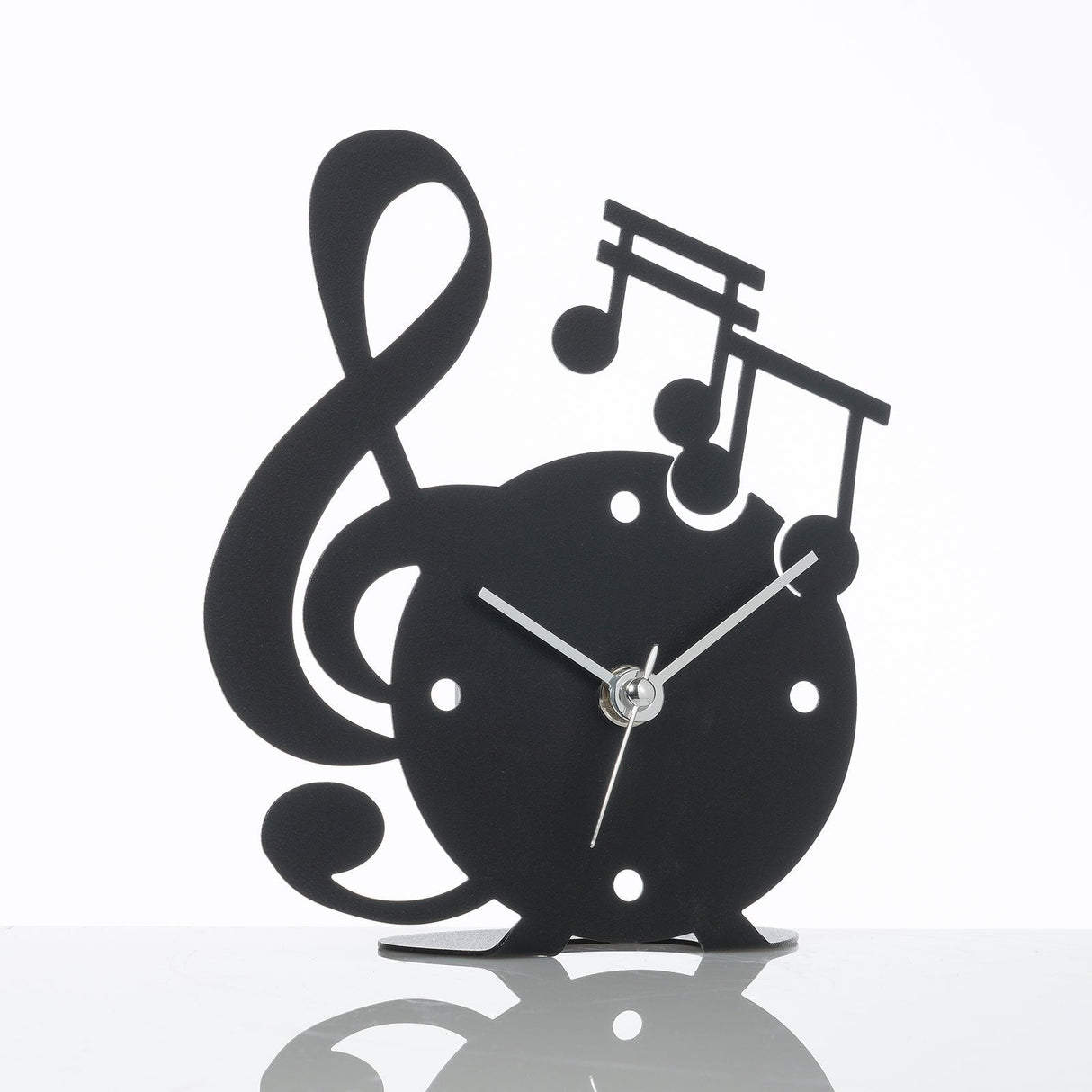 ARTI & MESTIERI Orologio da Tavolo Musica Nero