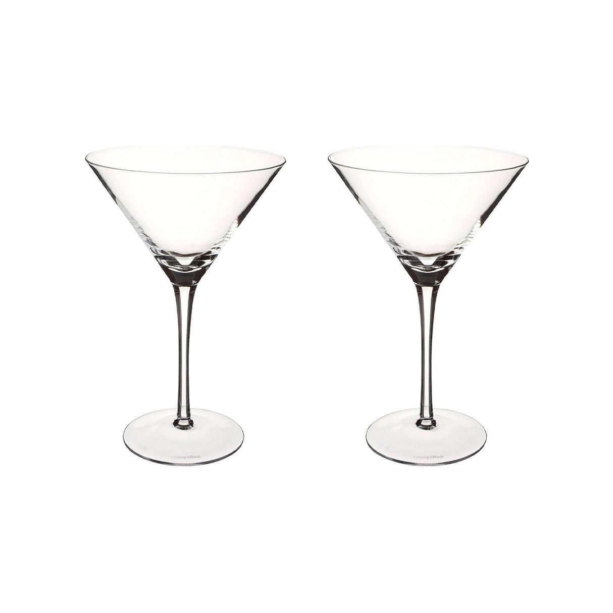 VILLEROY & BOCH Purismo Calice Coppa Martini Set 2 Pezzi 100ml Cristallo