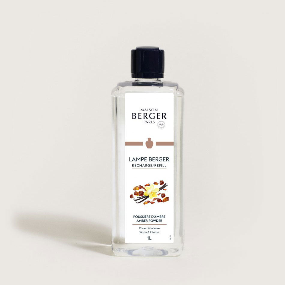 LAMPE BERGER Ricarica per Lampada Catalitica 1L Poussiere d'Ambre