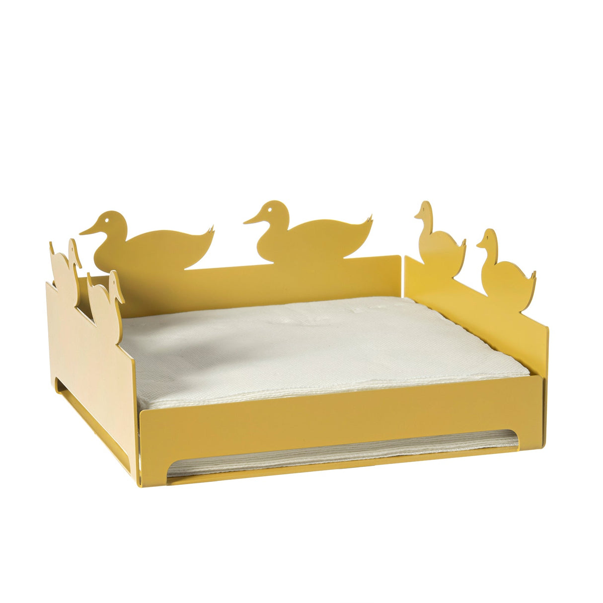 ARTI & MESTIERI Portatovaglioli Piccolo Duck Ocra 8x17cm