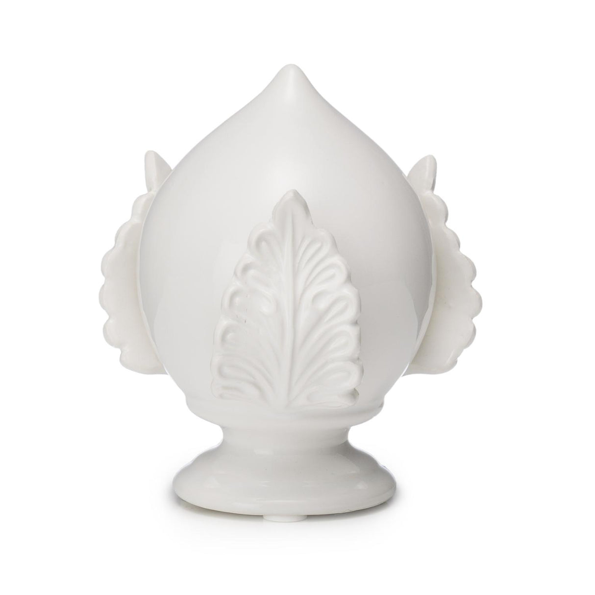 PALAIS ROYAL Pumo Pugliese Pomo Decoration White 12cm Ceramic
