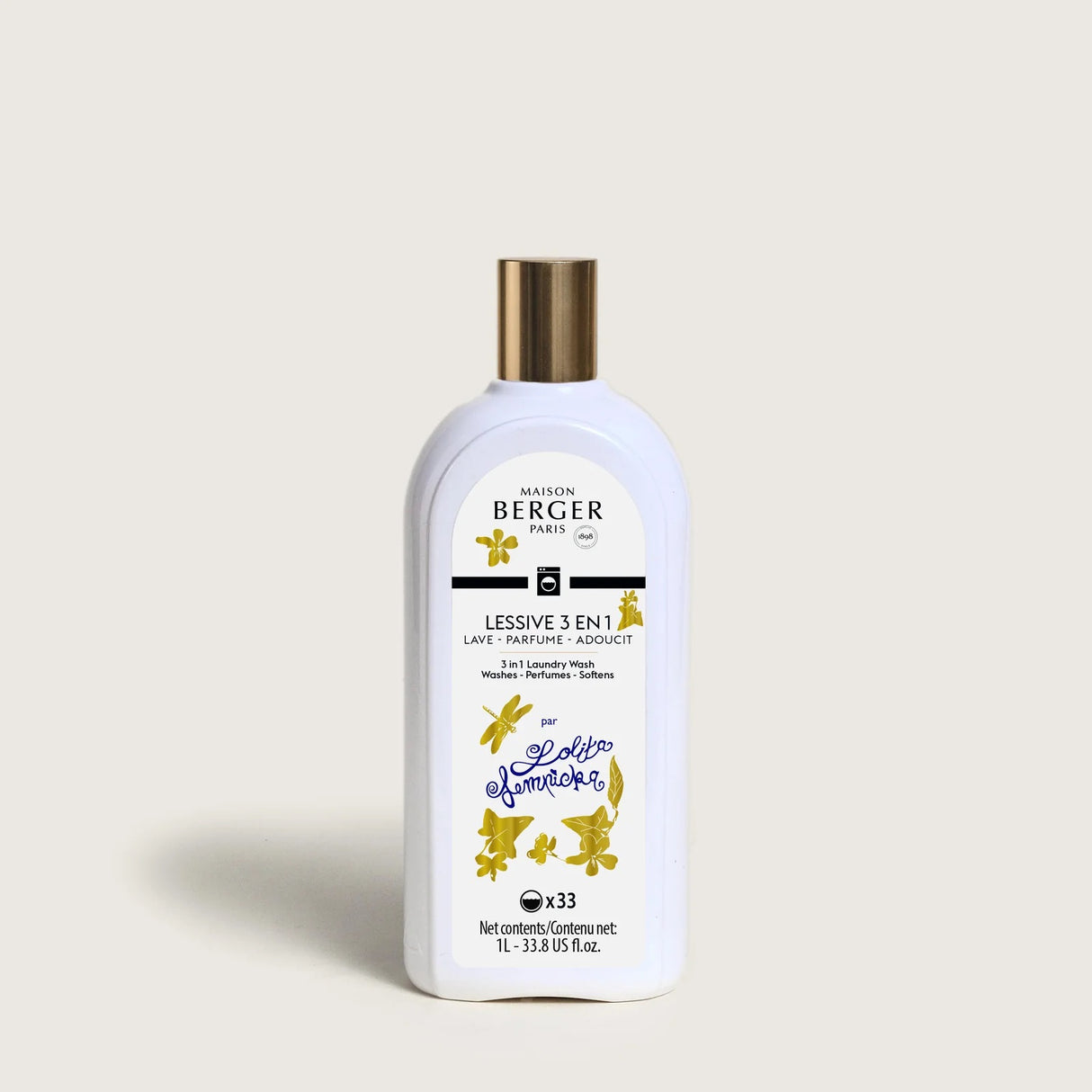 LAMPE BERGER Detersivo Ammorbidente Profumo Bucato 3 in 1 Lolita Lempicka 1L