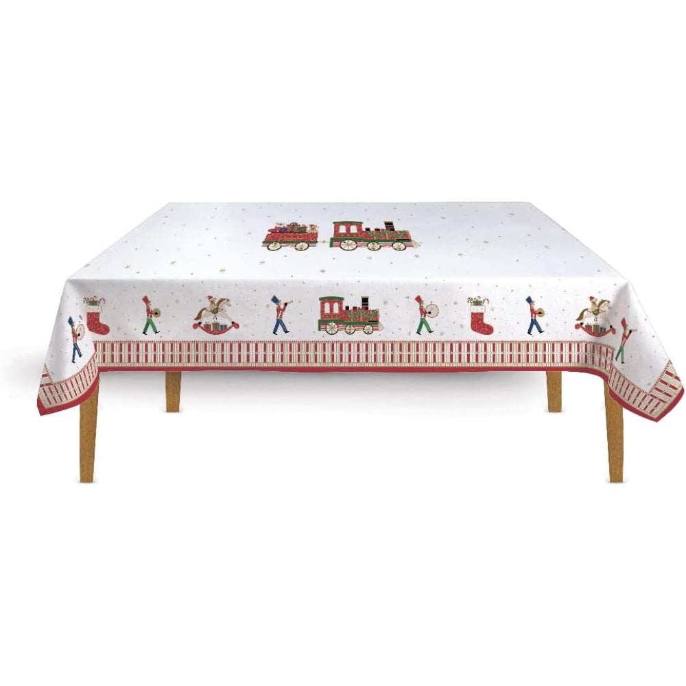 EASY LIFE Polar Express Tovaglia Rettangolare 250x145cm Tavola di Natale