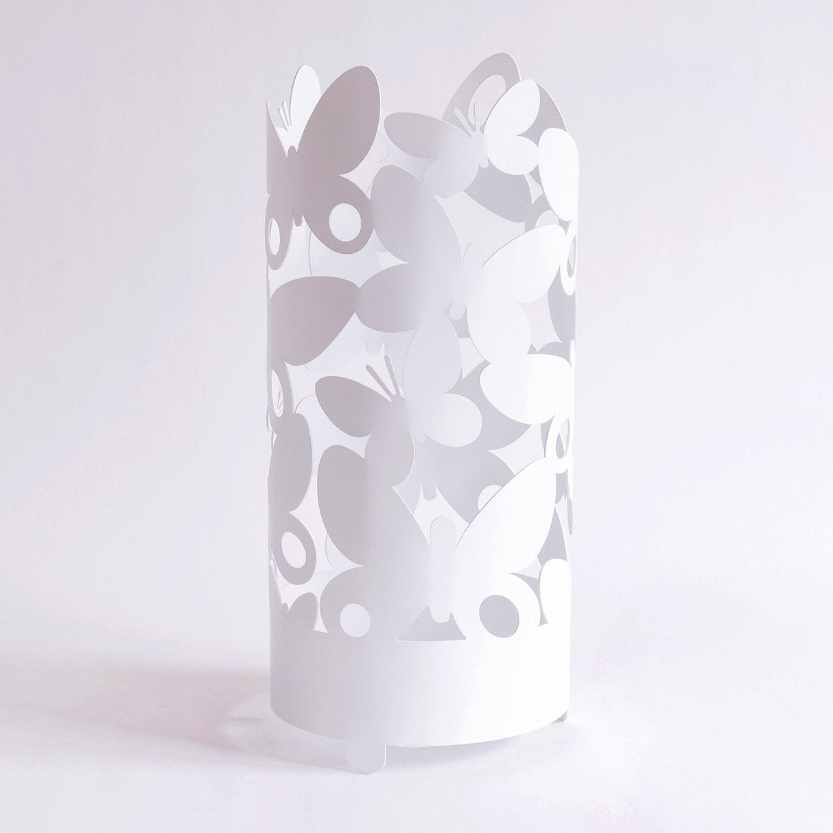 ARTI & MESTIERI Portaombrelli di Design Butterfly Bianco