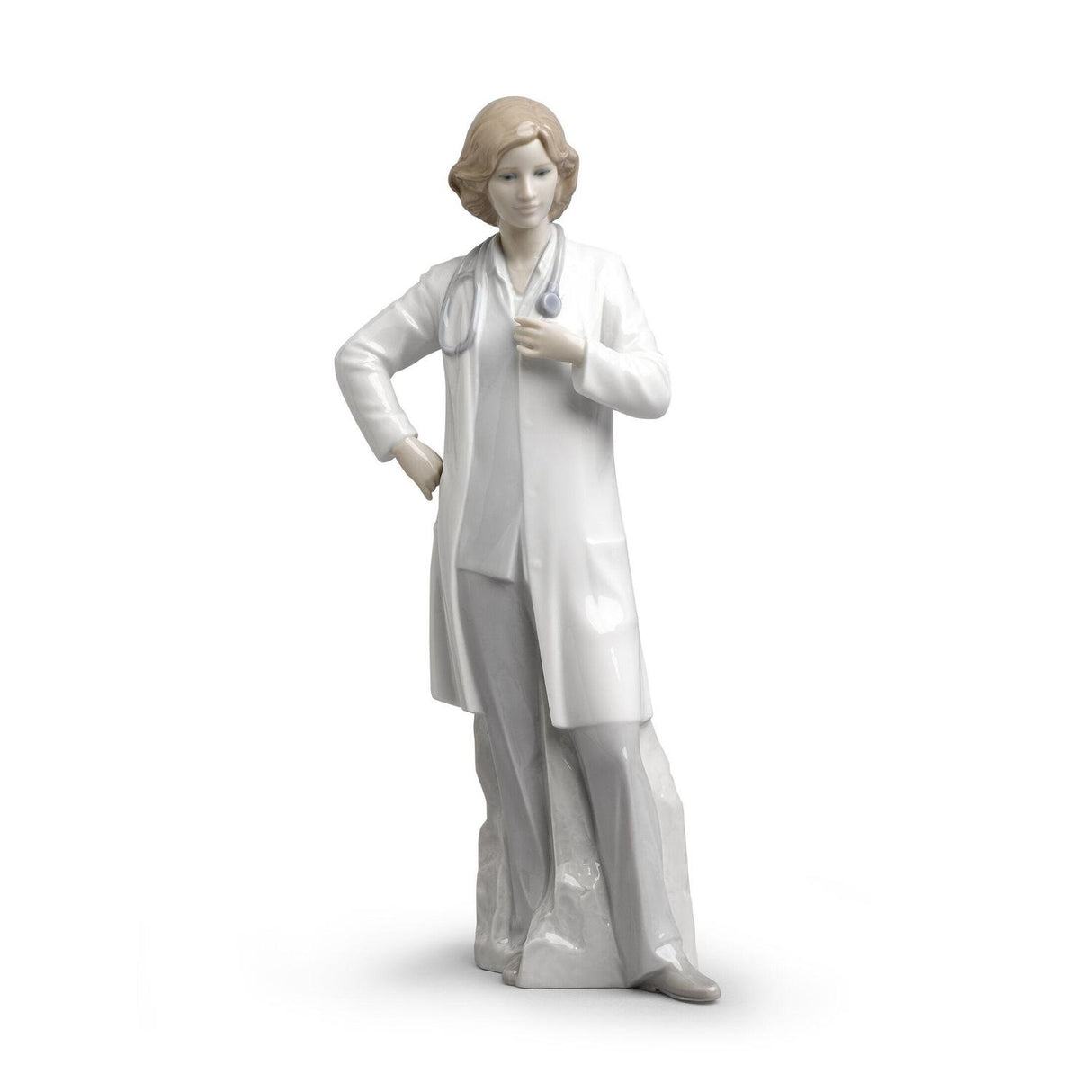 LLADRO' Figurina Dottoressa 31x14cm Porcellana
