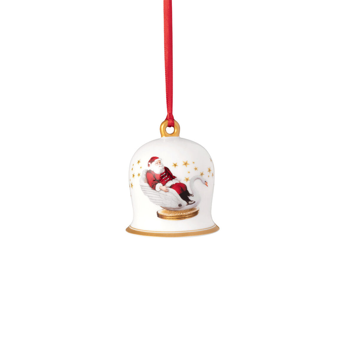 VILLEROY & BOCH Annual Christmas Edition 2024 Campana Campanella 6cm Edizione Annuale Porcellana